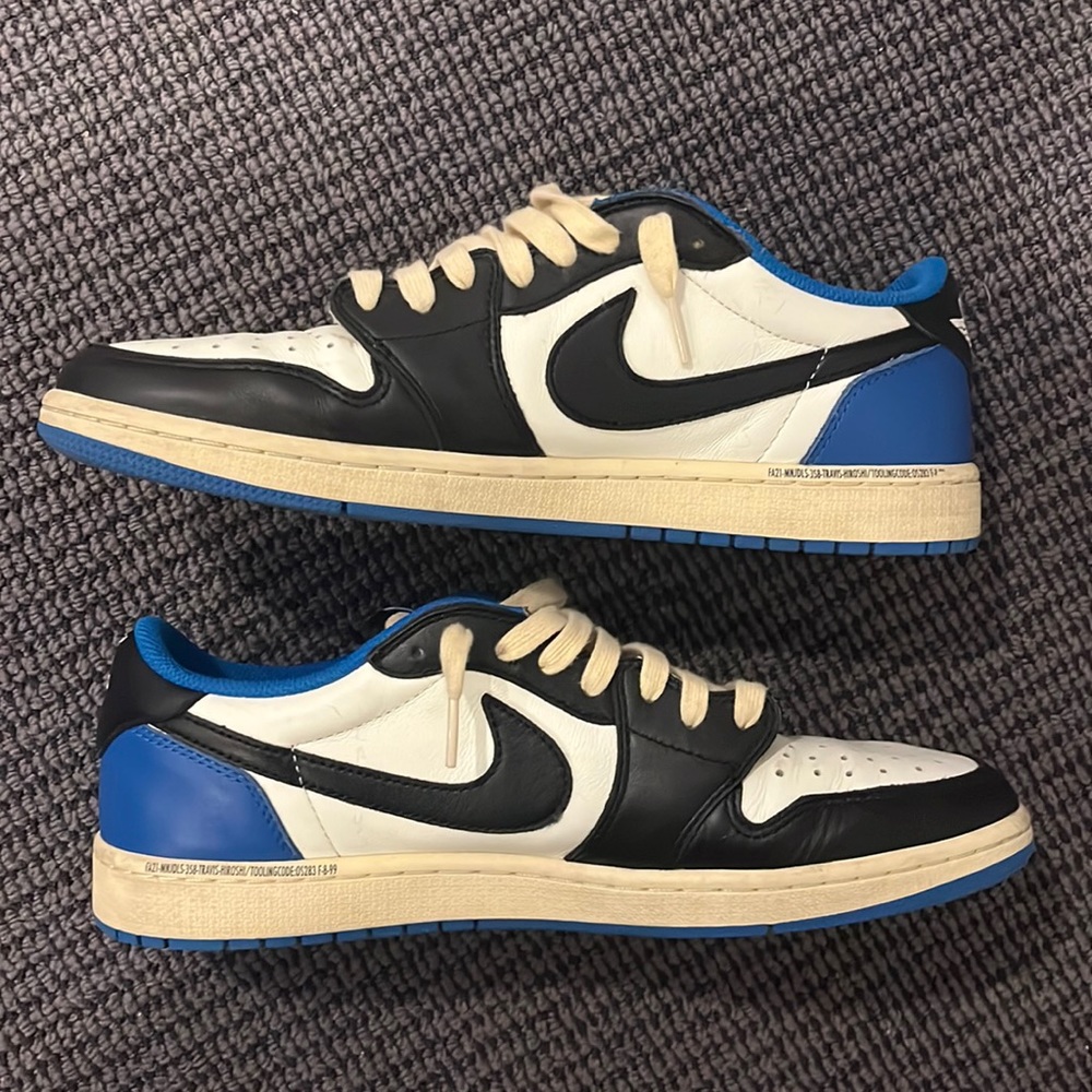 Travis Scott x Cactus Jack x Fragment x Air Jordan Low 1’s